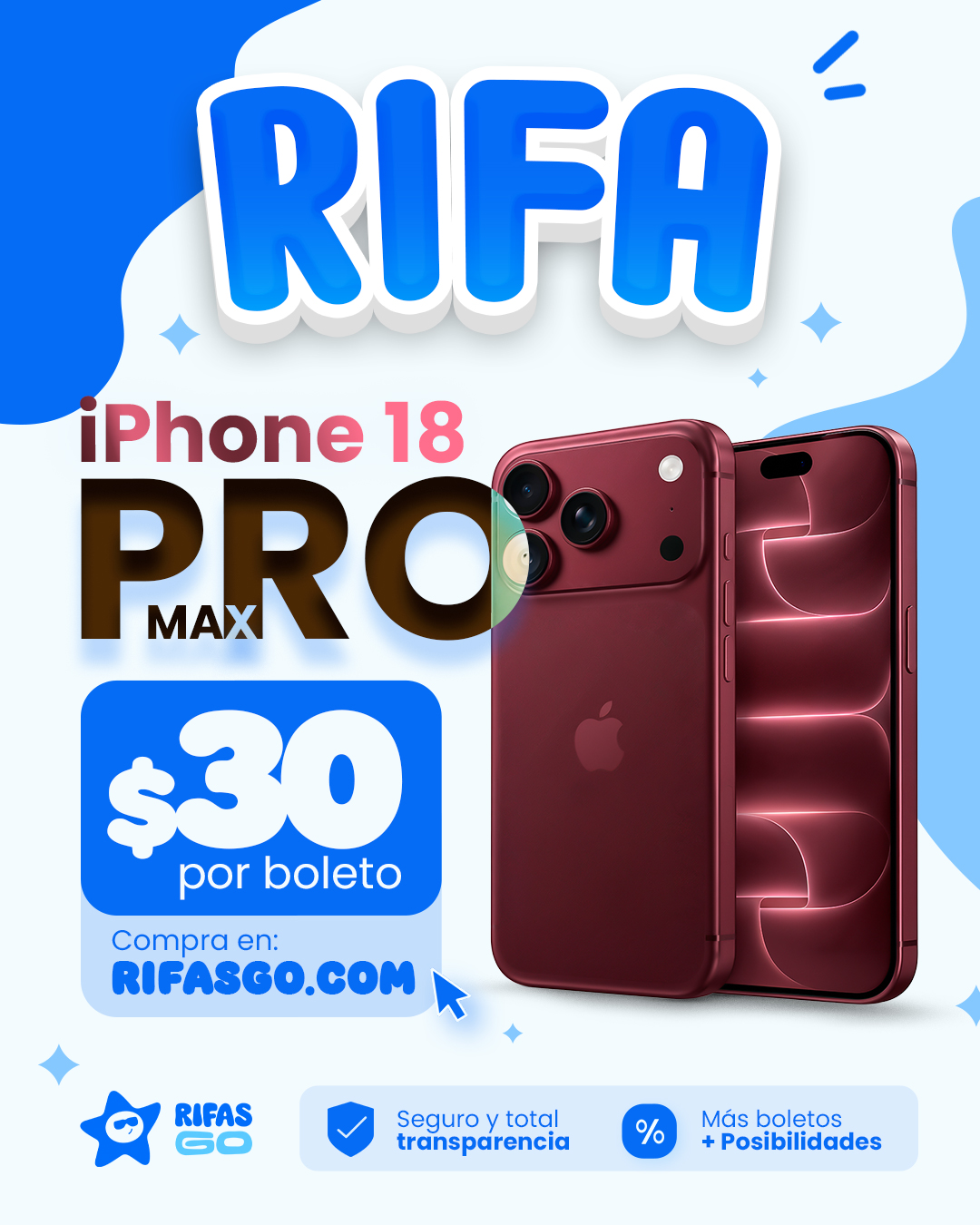 Gana un iPhone 18 Pro Max